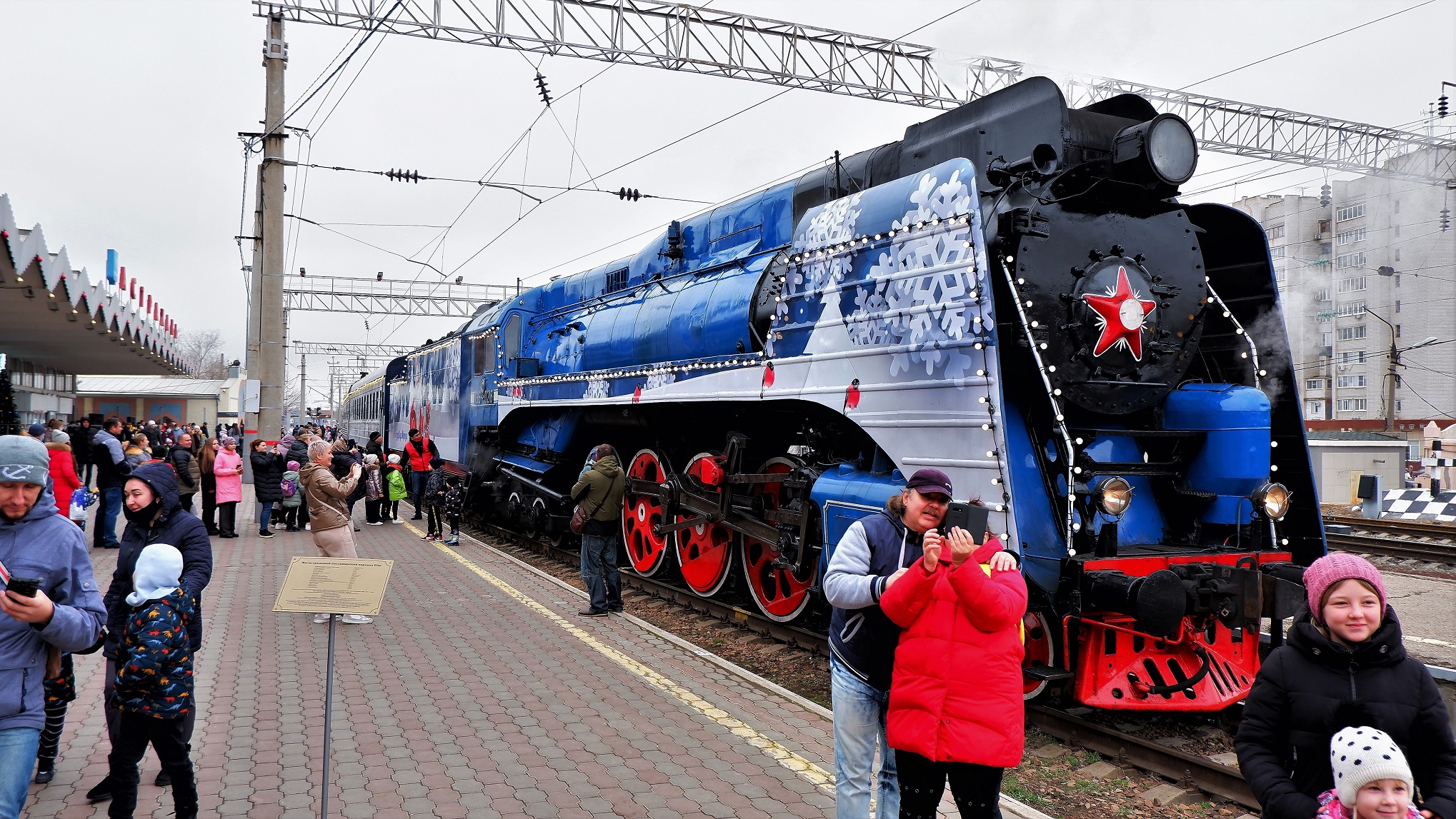 В Петербург поезд Деда Мороза прибудет 6 января